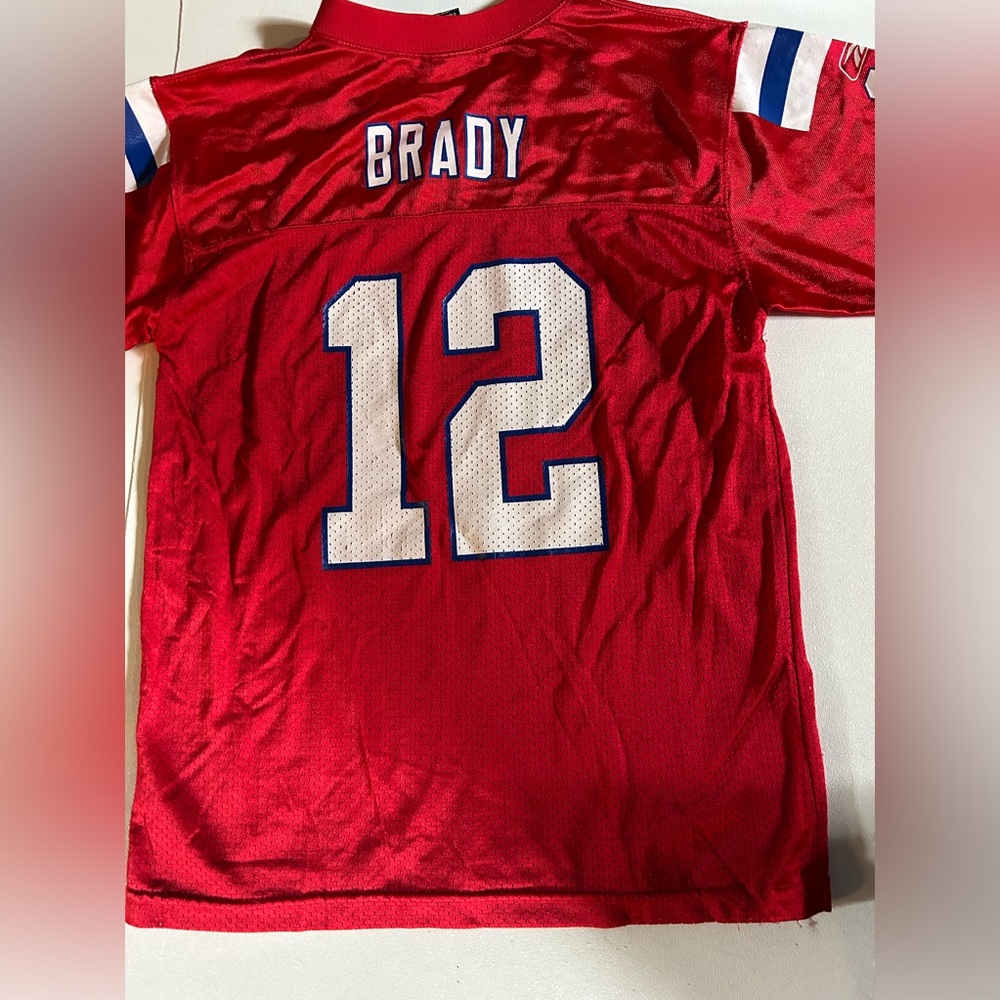 New England Patriots BRADY jersey Youth size large